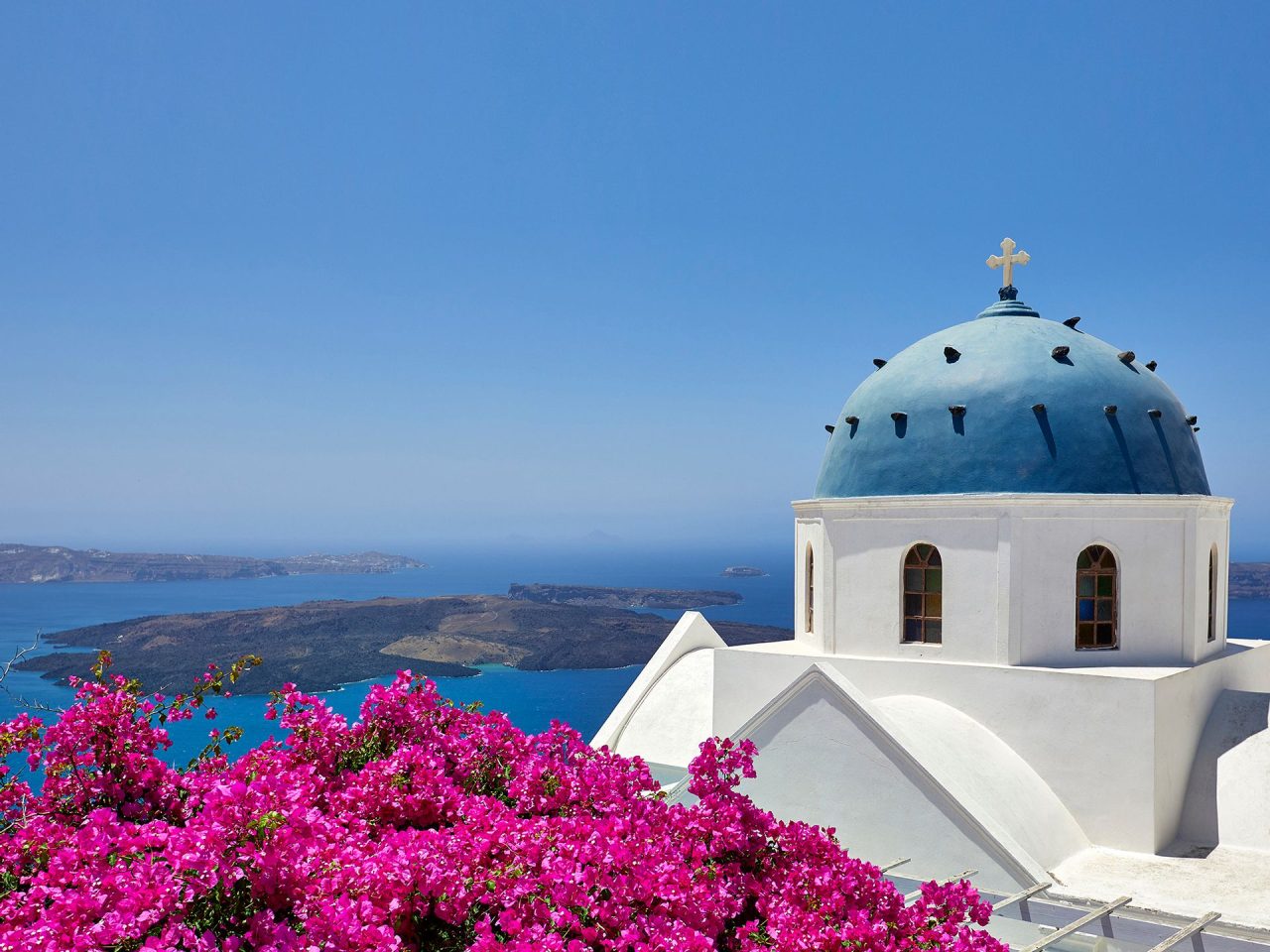 Luxury Villa Blue Dome Santorini