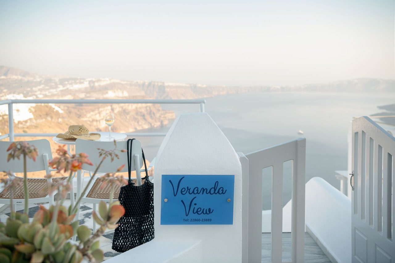 Veranda View Santorini