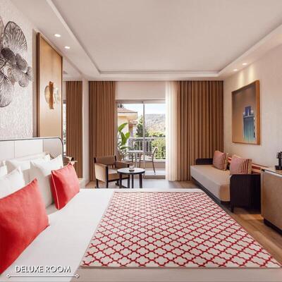 Akka Antedon Hotel - Premium Ultra All Inclusive - Deluxe Double or Twin Room with Mountain View