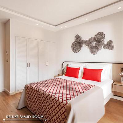 Akka Antedon Hotel - Premium Ultra All Inclusive - Family Room with Sea View