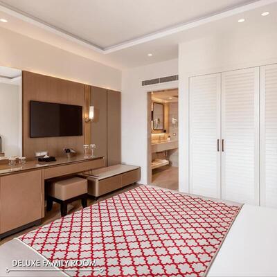 Akka Antedon Hotel - Premium Ultra All Inclusive - Family Room with Sea View