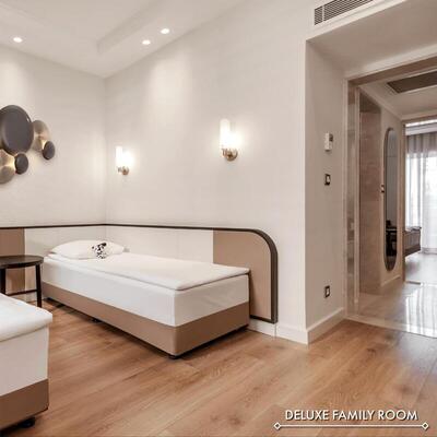 Akka Antedon Hotel - Premium Ultra All Inclusive - Family Room with Mountain View