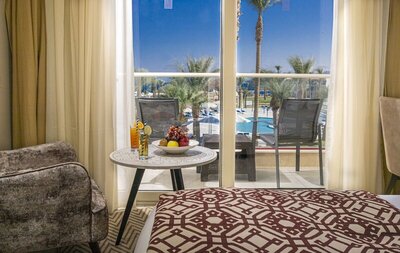 Amarina Abu Soma Resort & Aquapark - Standard Double Or Twin Room, Pool View