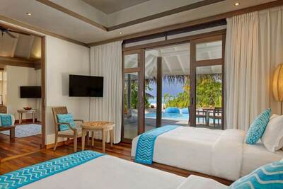 Anantara Dhigu Maldives Resort - Two Bedroom Family Beach Pool Villa