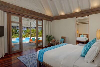 Anantara Dhigu Maldives Resort - Two Bedroom Family Beach Pool Villa