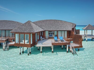 Anantara Dhigu Maldives Resort - Sunset Over Water Villa