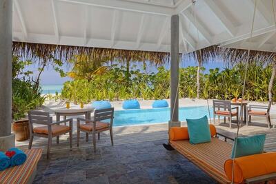 Anantara Dhigu Maldives Resort - Two Bedroom Family Beach Pool Villa