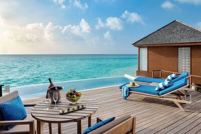 Anantara Dhigu Maldives Resort - Deluxe Sunset Over Water Pool Villa