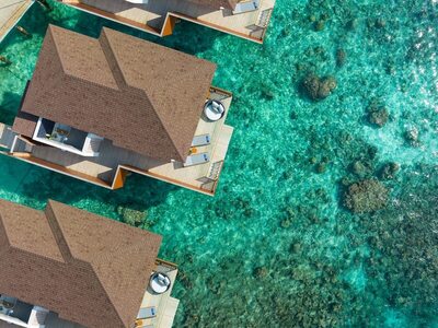 Avani+ Fares Maldives Resort - Sunset Over Water Villa