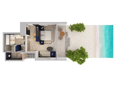 Avani+ Fares Maldives Resort - Premium Beachfront Room