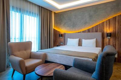 CİTY POİNT BEACH&SPA HOTEL - Double Room with Balcony (3 Adults)