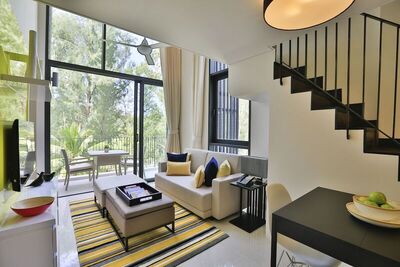 Cassia Phuket by Banyan Group - 2 Bedroom Loft  (A Double Bed In First Bedroom, A Single Bed In Second Bedroom) - Garden View