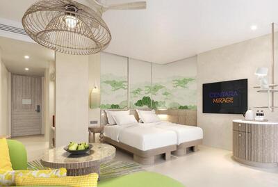 Centara Mirage Lagoon Maldives - Panoramic Lagoon Room With Open-Air Bath Hollywood Twin - Panorama View