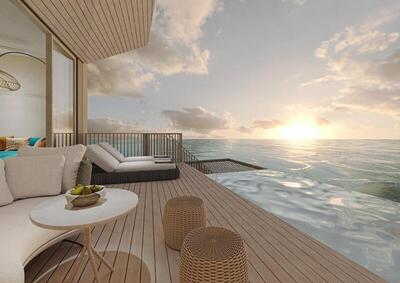 Centara Mirage Lagoon Maldives - Mirage Overwater Sunrise Pool Villa Hollywood Twin