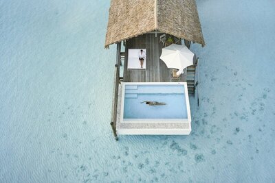COMO Cocoa Island - Villa, 1 Bedroom, Private Pool, Overwater