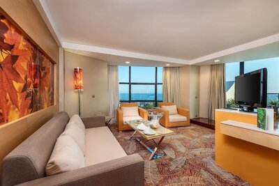 Cornelia De Luxe Resort - Deluxe Suite, 1 Bedroom, Terrace, Sea View