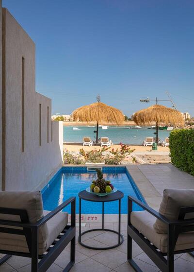 Creek Hotel and Residences El Gouna - Creek Studio with plunge Pool Lagoon view
