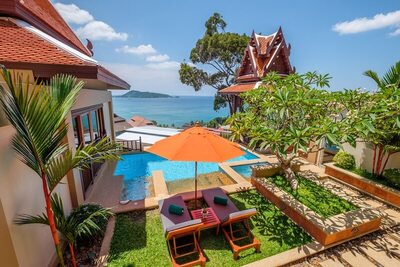 Diamond Cliff Resort & Spa, Patong Beach - Luxury Villa, 1 Bedroom, Private Pool, Sea Facing