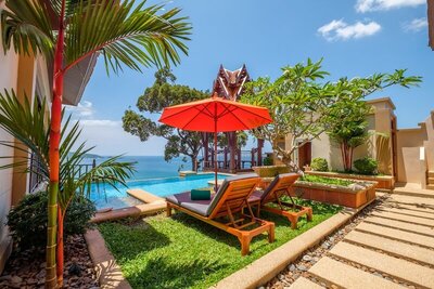 Diamond Cliff Resort & Spa, Patong Beach - Luxury Villa, 1 Bedroom, Private Pool, Sea Facing