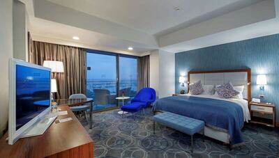 DoubleTree by Hilton Kusadasi - Deluxe Room, 1 King Bed, Marina View