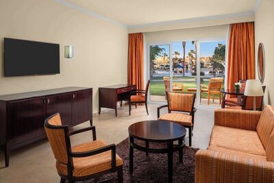 DoubleTree by Hilton Sharm El Sheikh - Sharks Bay Resort - Deluxe Suite, King Bed, Pool View, Mountainside