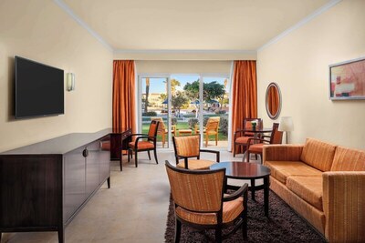 DoubleTree by Hilton Sharm El Sheikh - Sharks Bay Resort - Deluxe Suite, King Bed, Pool View, Mountainside