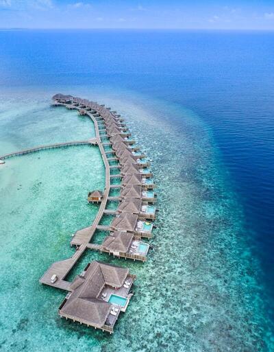 Dusit Thani Maldives - Overwater Pool Villa, 180sqm, Butler Service, Direct reef access