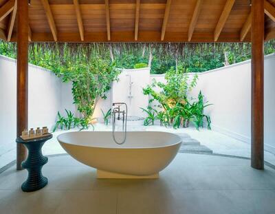 Dusit Thani Maldives - 2 Bedrooms Beach Pool Villa, 262sqm, Beachfront, Butler Service