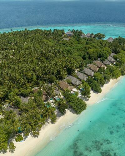 Dusit Thani Maldives - 2 Bedrooms Beach Pool Villa, 262sqm, Beachfront, Butler Service