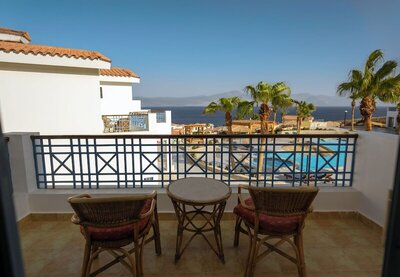 Ecotel Dahab Bay View Resort - Superior Double Or Twin Room (Pool And Sea View ) - Beach View