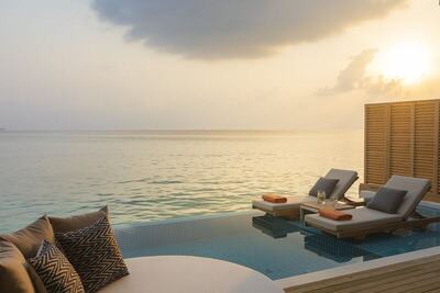 Emerald Faarufushi Resort & Spa - Sunset Water Villa with Pool