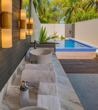 Fiyavalhu Resort Maldives - Beach Pool Villa (20% off on Spa & One Hour Free Kayaking per Stay)