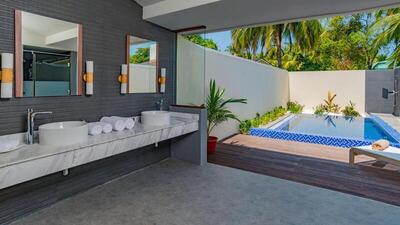 Fiyavalhu Resort Maldives - Beach Pool Villa (20% off on Spa & One Hour Free Kayaking per Stay)