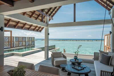 Four Seasons Maldives at Landaa Giraavaru - Family Villa, 1 King Bed (Sunrise Water)