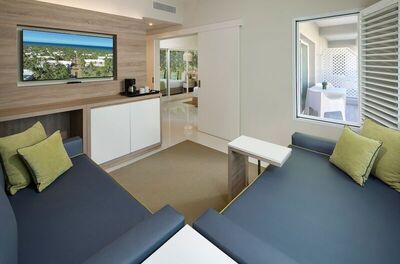 Grand Sirenis Punta Cana Resort & Aquagames - Family Suite, 1 Bedroom, Garden View