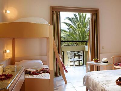Grecotel Meli Palace - Family Room with Garden View and Balcony