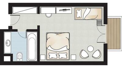 Grecotel Meli Palace - Family Room with Garden View - Ground Floor