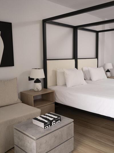 Hersonissos Palace - Double or Twin Room with Side Sea View