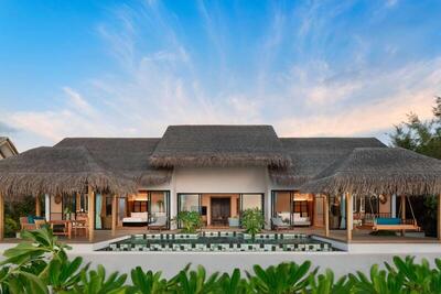 Hilton Maldives Amingiri Resort & Spa - Two-Bedroom Villa - Beach Pool