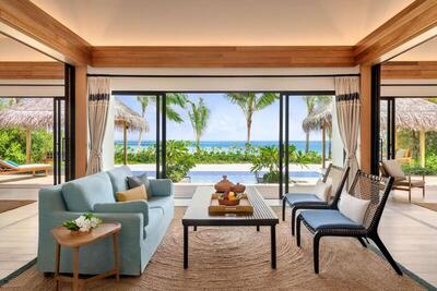 Hilton Maldives Amingiri Resort & Spa - Two-Bedroom Villa - Beach Pool