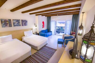 Hilton Marsa Alam Nubian Resort - Deluxe Twin Room with Sea View