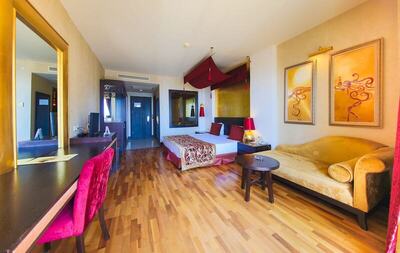 Horus Paradise Luxury Resort - Standard Room, Balcony (Land View)