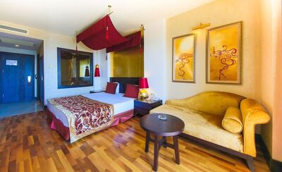 Horus Paradise Luxury Resort - Standard Room, Balcony (Land View)