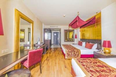 Horus Paradise Luxury Resort - Standard Room, Balcony (Land View)