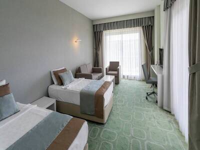 Horus Paradise Luxury Resort - Family Suite, Balcony - Sea View