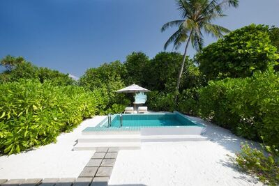 Ifuru Island Resort Maldives - Sunset Two Bedroom Beach Villa With Pool - Sea View