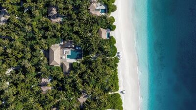 InterContinental Maldives Maamunagau Resort, an IHG Hotel - Room, 3 Bedrooms, Beachfront