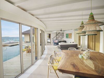 InterContinental Maldives Maamunagau Resort, an IHG Hotel - Room, 3 Bedrooms, Overwater