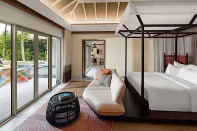 InterContinental Maldives Maamunagau Resort, an IHG Hotel - Villa, 1 Twin Bed, Beach View