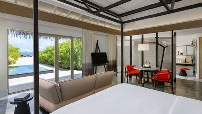 InterContinental Maldives Maamunagau Resort, an IHG Hotel - Villa, 1 Twin Bed, Beach View